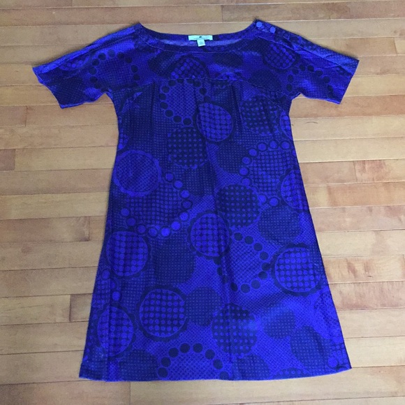 Banana Republic Dresses & Skirts - GUC Banana Republic dress in purple & black size 2 Banana Republic Dresses & Skirts - GUC Banana Republic dress in purple & black size 2